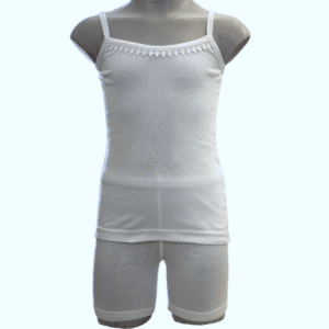 طقم بناتي ساده قطن موديل 1 صناعة شحرور و عبسي